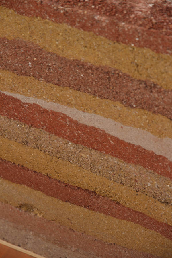 The colors of Rammed Earth